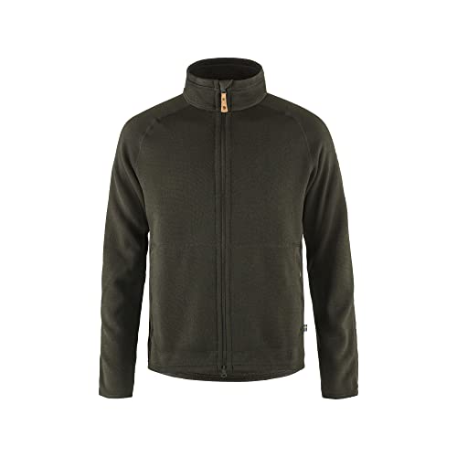 Fjällräven Övik Fleece Zip Sweater M, Maglia Lunga Uomo