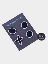 Carica l&#39;immagine nel visualizzatore di Gallery, Tiffosi Malik 10027485 T-Shirt Bambino Blu No Plans Tris con Applicazioni
