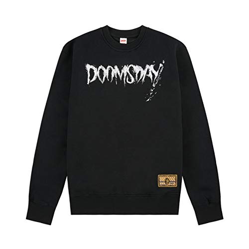 Doomsday Nose Riders Crewneck Felpa Uomo CRN0097 Blk Black (XL)