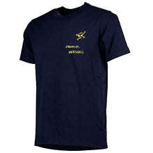 Carica l&#39;immagine nel visualizzatore di Gallery, Franklin &amp; Marshall Jersey Round Neck T-Shirt Uomo Blu Navy Cotone
