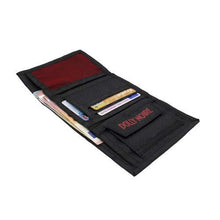 Carica l&#39;immagine nel visualizzatore di Gallery, Dolly Noire - Wallet Velcro (Portafoglio Nero) (Unisex)
