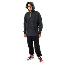 Carica l&#39;immagine nel visualizzatore di Gallery, Dolly Noire Felpa Cappuccio Oversize Inferno Hockey Hoodie Urban
