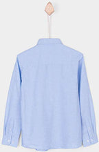 Carica l&#39;immagine nel visualizzatore di Gallery, Tiffosi Helder 10027733 Camicia Bambino Manica Lunga con Taschino Azzurro
