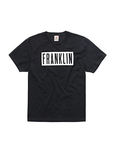 Franklin & Marshall T-Shirt in Jersey Nero con Logo
