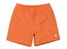 Carica l&#39;immagine nel visualizzatore di Gallery, CARHARTT WIP Uomo Cay Swim Trunk Jaffa-White Costume da Bagno da Uomo Arancione
