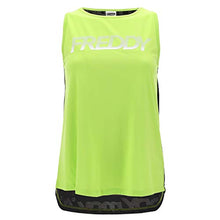 Carica l&#39;immagine nel visualizzatore di Gallery, FREDDY - Canotta Fitness MOV. con Retro in Mesh Logato
