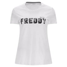 Carica l&#39;immagine nel visualizzatore di Gallery, FREDDY - T-Shirt in Jersey con Grafica Paillettes
