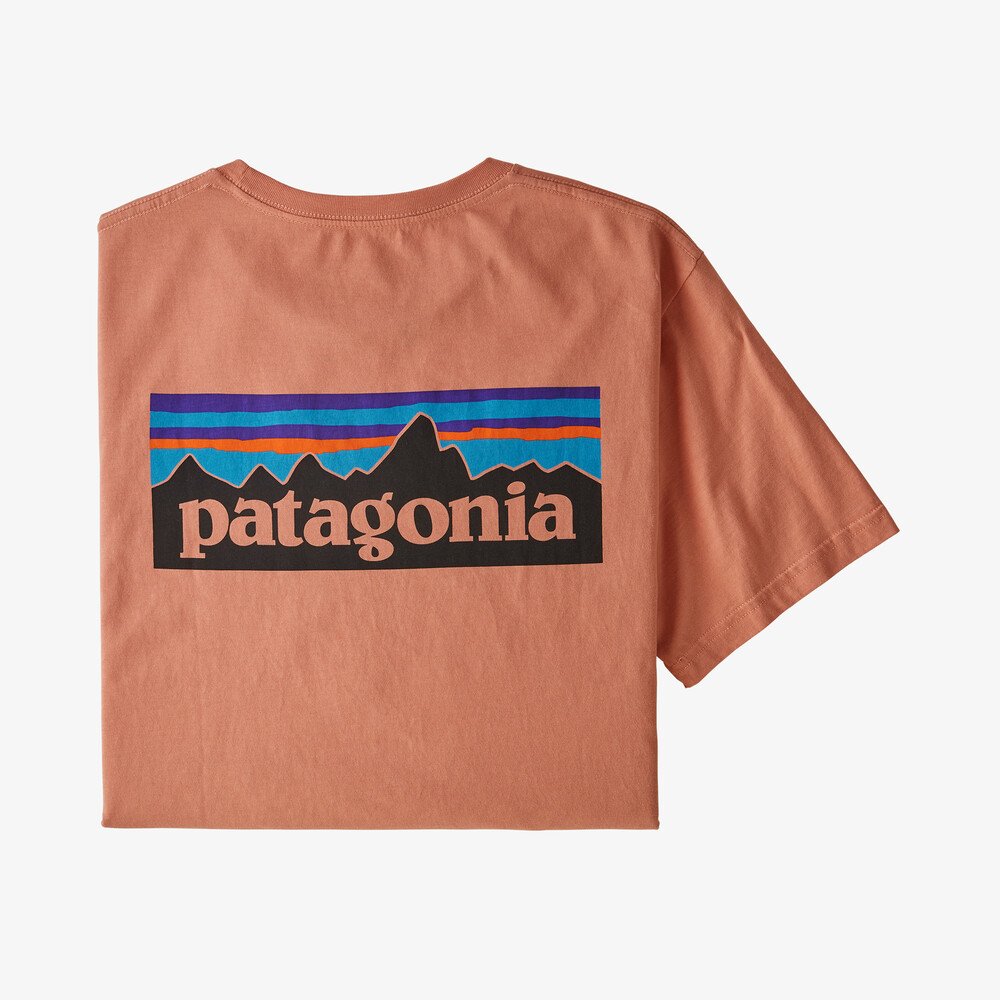 Patagonia Men's P-6 Logo Organic Cotton T-Shirt uomo manica corta