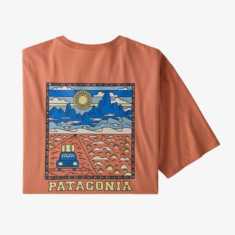 Patagonia Men's Summit Road Organic Cotton T-Shirt uomo