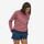Carica l&#39;immagine nel visualizzatore di Gallery, Patagonia Women&#39;s P-6 Label Organic Crew Sweatshirt Felpa chiusa girocollo da donna Light Star Pink
