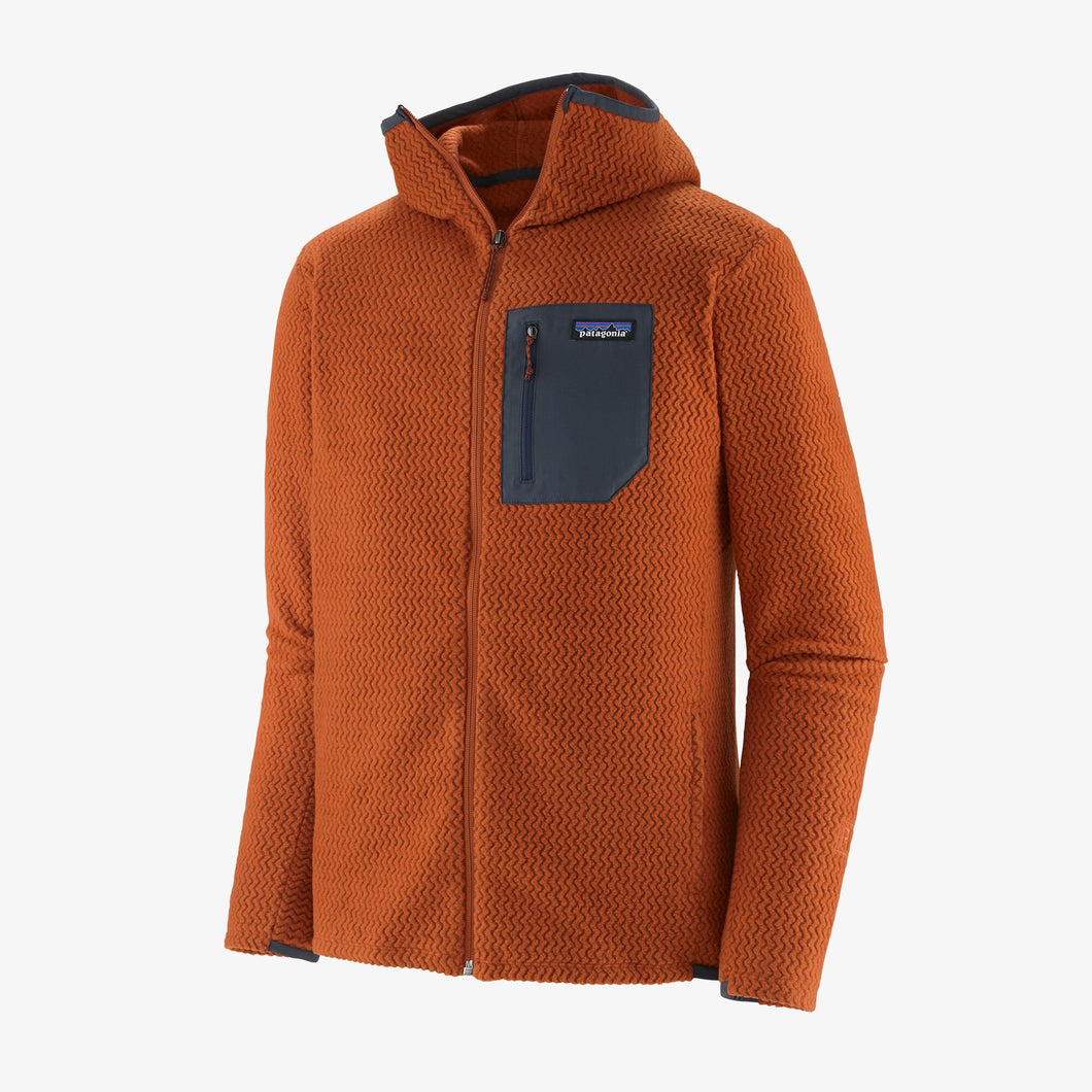 Patagonia Men's R1® Air Full-Zip Hoody Fleece Pile Uomo Sandhill Rust