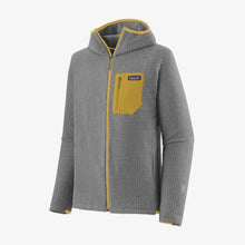 Carica l'immagine nel visualizzatore di Gallery, Patagonia Men's R1® Air Full-Zip Hoody Fleece Pile Uomo Salt Grey
