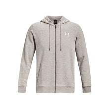 Carica l&#39;immagine nel visualizzatore di Gallery, Under Armour Felpa con Cappuccio da Uomo UA Essential in Pile con Zip Intera Top, Mjz, M
