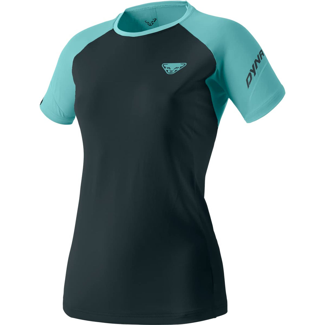 DYNAFIT Alpine PRO S/S Tee T-Shirt, Nimbus Melange/0910, L Donna