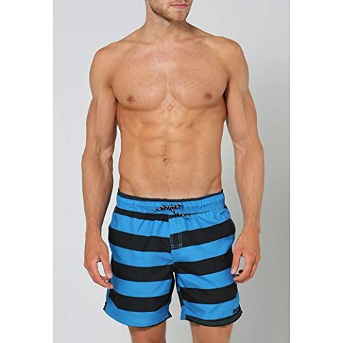 Brunotti Cagio Mens Short Braghetta Costume da Uomo Nero Blu