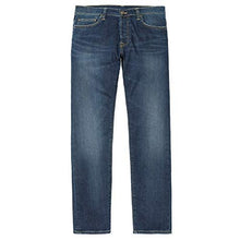 Carica l&#39;immagine nel visualizzatore di Gallery, CARHARTT WIP Klondike Pant Edgewood Blue Denim Natural Dark Wash Regular Tapered Fit
