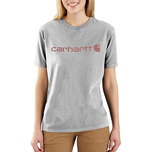 Carhartt Logo Short-Sleeve T-Shirt Magliette Donna