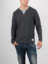 Carica l&#39;immagine nel visualizzatore di Gallery, Franklin &amp; Marshall Maglia Maglietta Uomo in Cotone Manica Lunga Smoke Melange
