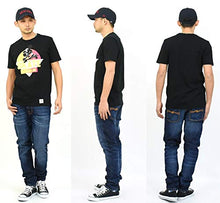 Carica l&#39;immagine nel visualizzatore di Gallery, Franklin &amp; Marshall t-Shirt Uomo Manica Corta Nera, Stampa Skate
