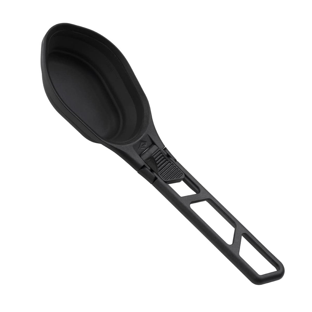 Cuchara para servir plegable