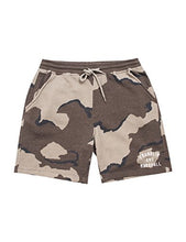 Carica l&#39;immagine nel visualizzatore di Gallery, Franklin &amp; Marshall Shorts in Felpa Over Fit con Stampa Allover Camouflage Bermuda in Felpa Camo (XS)
