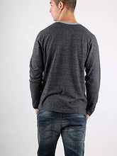Carica l&#39;immagine nel visualizzatore di Gallery, Franklin &amp; Marshall Maglia Maglietta Uomo in Cotone Manica Lunga Smoke Melange
