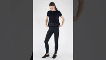 Carica l&#39;immagine nel visualizzatore di Gallery, FREDDY - Pantaloni Sportivi con Stampa Floreale E Taschino Zippato
