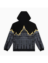 Carica l&#39;immagine nel visualizzatore di Gallery, Dolly Noire Bench San Pietro Hoodie Felpa Uomo sw083-sn 01 Black Gray (M)
