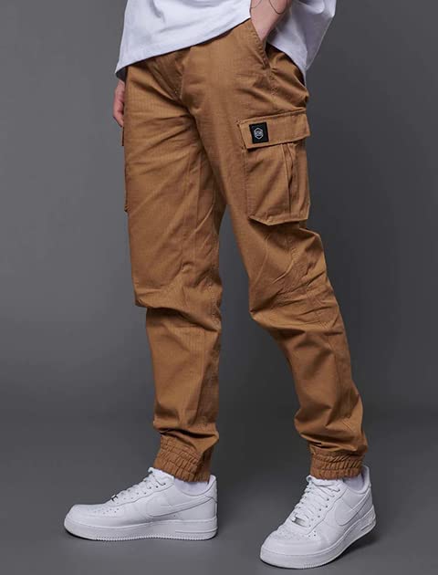 Dolly Noire Cargo Ripstop Pantalone pa901-pd 03 Beige (44)