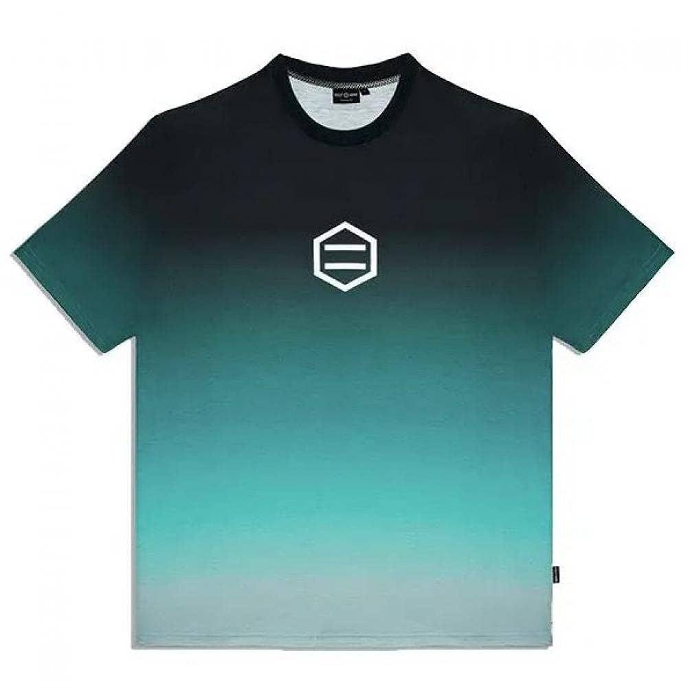 Dolly Noire Gradient Logo Black Green t-Shirt PE21