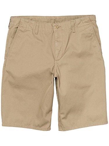 CARHARTT WIP Johnson Short Blue Pantaloncino Bermuda Uomo in Blu Tinta Unita