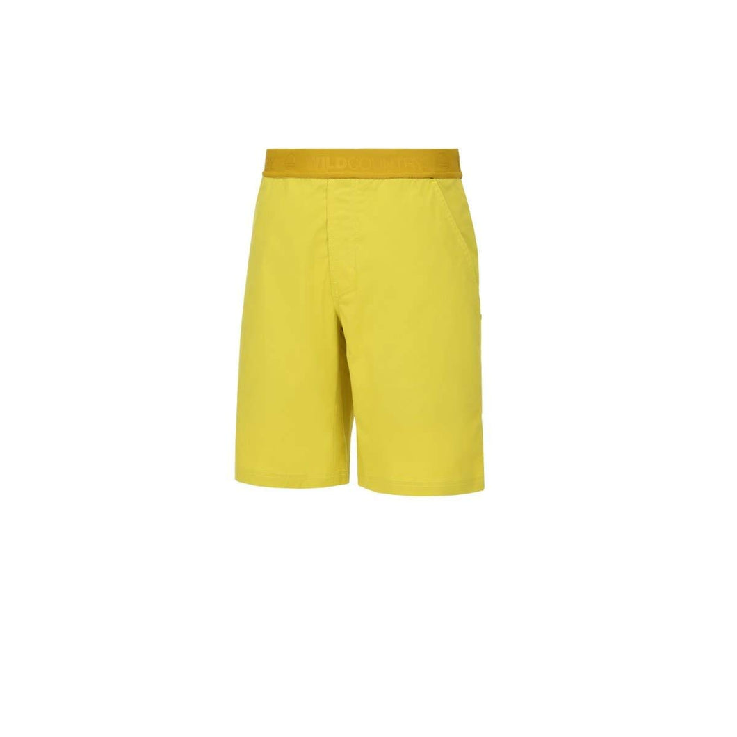 Wild Country Pantaloncini Session Uomo, Giallo, S