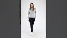 Carica l&#39;immagine nel visualizzatore di Gallery, FREDDY - Felpa Leggera Oversize con Stampa A Fantasia Animalier
