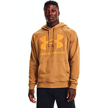 Carica l&#39;immagine nel visualizzatore di Gallery, Under Armour Felpa con Cappuccio in Pile con Logo Rival Uomo
