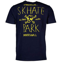 Carica l&#39;immagine nel visualizzatore di Gallery, Franklin &amp; Marshall Jersey Round Neck T-Shirt Uomo Blu Navy Cotone
