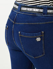 Carica l&#39;immagine nel visualizzatore di Gallery, FREDDY - N.o.w.® Pants Pantalone Slim Fit Stile Denim Fondo Stretto
