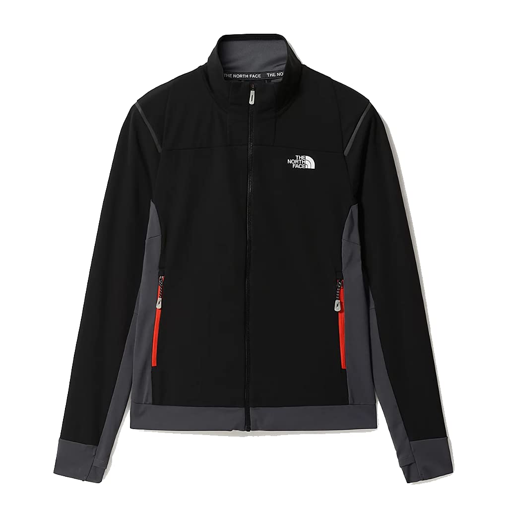 The North Face Giacca Elasticizzata Donna SPEEDTOUR Giacca Antivento con Fleece Interno Nera Black