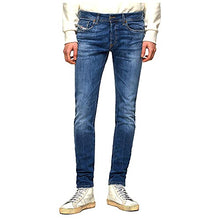 Carica l&#39;immagine nel visualizzatore di Gallery, Diesel Pantalone Sleenker Uomo, Skinny, Denim, Stretch, Blu Medio
