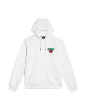 Carica l&#39;immagine nel visualizzatore di Gallery, Felpa Dolly Noire Cy-Bear Hoodie White Uomo
