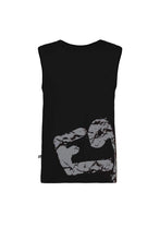 Carica l&#39;immagine nel visualizzatore di Gallery, E9 Enove - Boom - T-Shirt Senza Maniche Canotta Smanicata Uomo Black Nero
