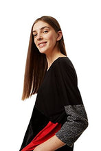 Carica l&#39;immagine nel visualizzatore di Gallery, Desigual Oversize Cougar t-shirt over nera

