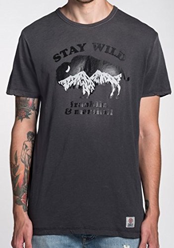 T-Shirt Franklin&Marshall 280AN Black Shadow 280AN