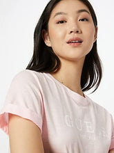 Carica l&#39;immagine nel visualizzatore di Gallery, Guess T-Shirt Donna Roll Cuff Tee Rosa E23GU46 W0GI69R8G01
