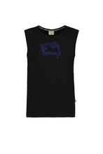Carica l&#39;immagine nel visualizzatore di Gallery, E9 Enove - Boom - T-Shirt Senza Maniche Canotta Smanicata Uomo Black Nero
