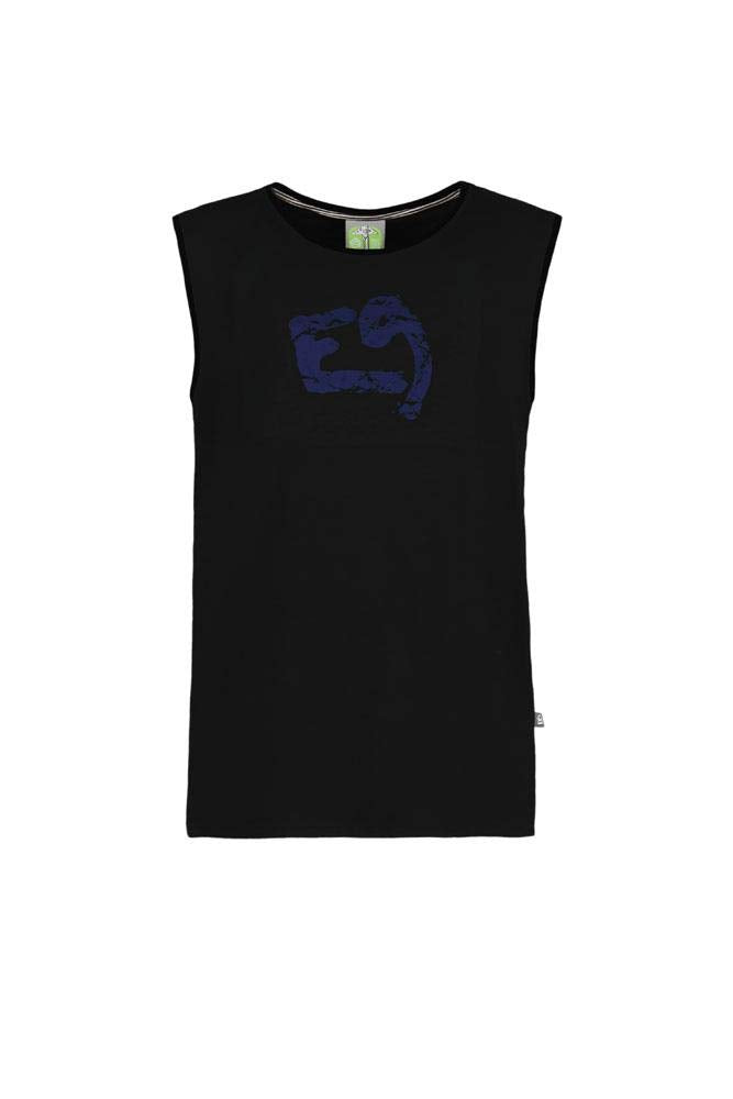 E9 Enove - Boom - T-Shirt Senza Maniche Canotta Smanicata Uomo Black Nero
