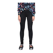 Carica l&#39;immagine nel visualizzatore di Gallery, Desigual 18SWPW14 2000 Pant_Dora Pantalone Aderente con Inserti e Grafica Nero
