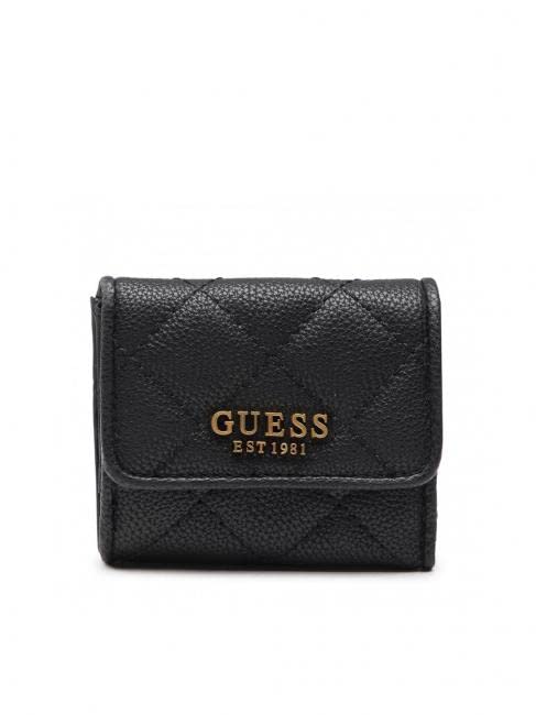 PORTAFOGLIO DONNA GUESS D BEIGE SWQB8558440BEI abey portafoglio con portamonete BEIGE ND scelta=P