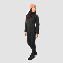 Carica l&#39;immagine nel visualizzatore di Gallery, SALEWA Giacca Ortles TWR Stretch HD, Black out, EU 36
