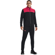 Carica l&#39;immagine nel visualizzatore di Gallery, UNDER ARMOUR UA EMEA TRACKSUIT NOVELTY tuta acetato poliestere traspirante uomo full zip nero/bordeaux S S
