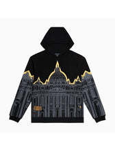 Carica l&#39;immagine nel visualizzatore di Gallery, Dolly Noire Bench San Pietro Hoodie Felpa Uomo sw083-sn 01 Black Gray (M)
